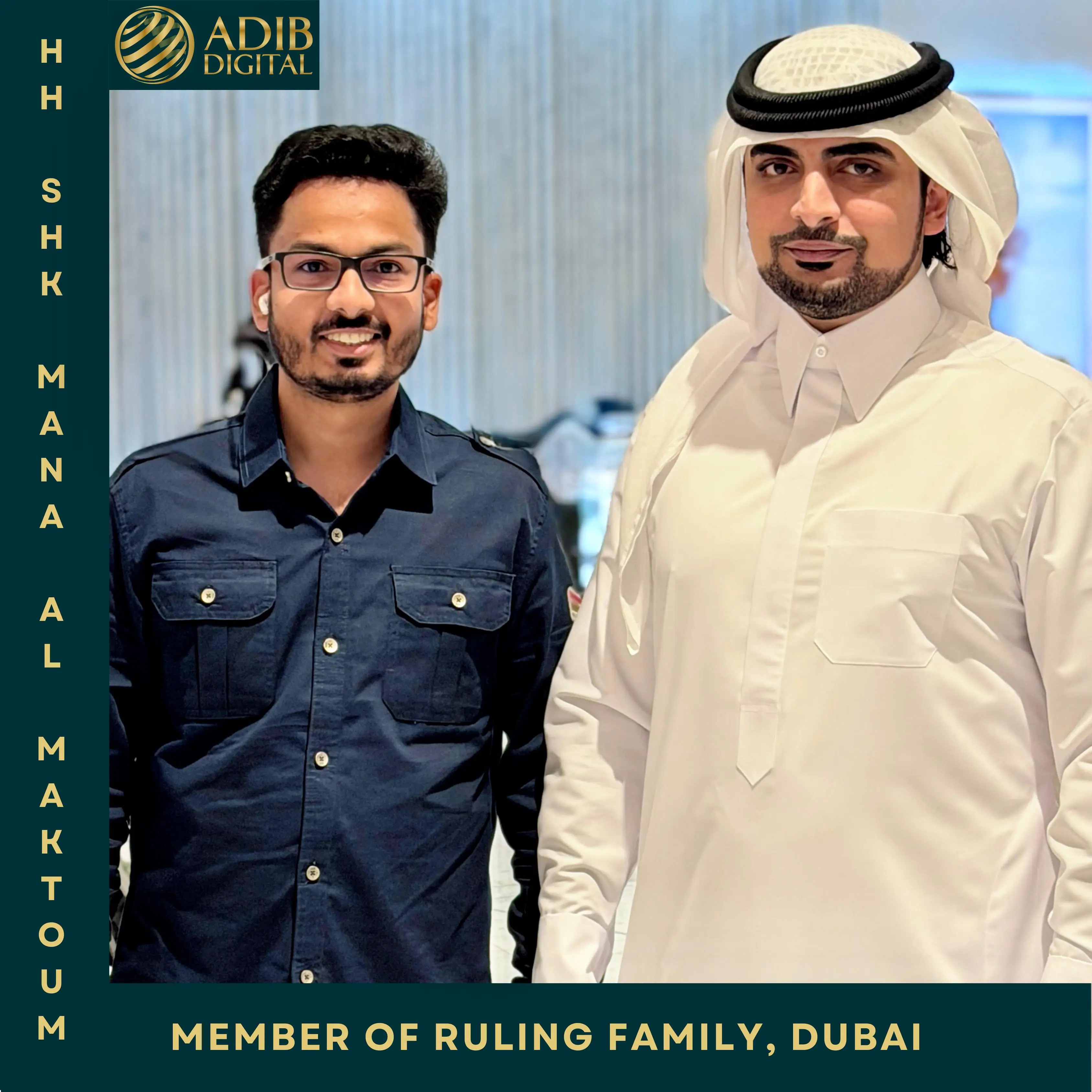 PR with Member of Ruling Family