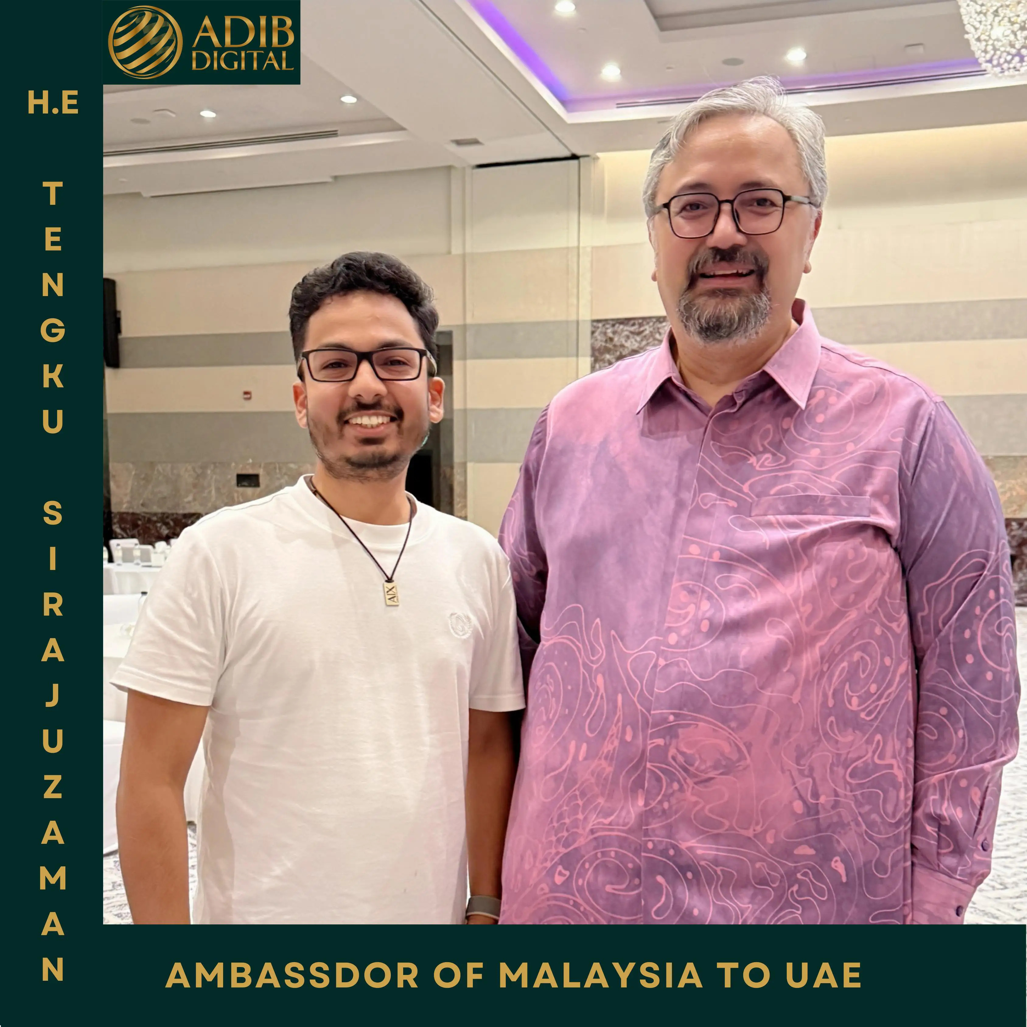 PR with Ambassdor of malaysia to UAE