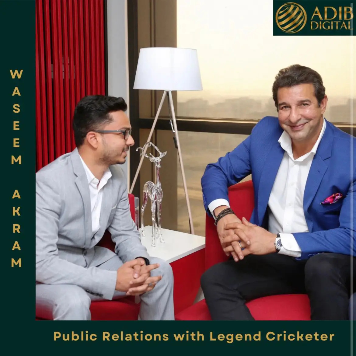 PR with Cricketer