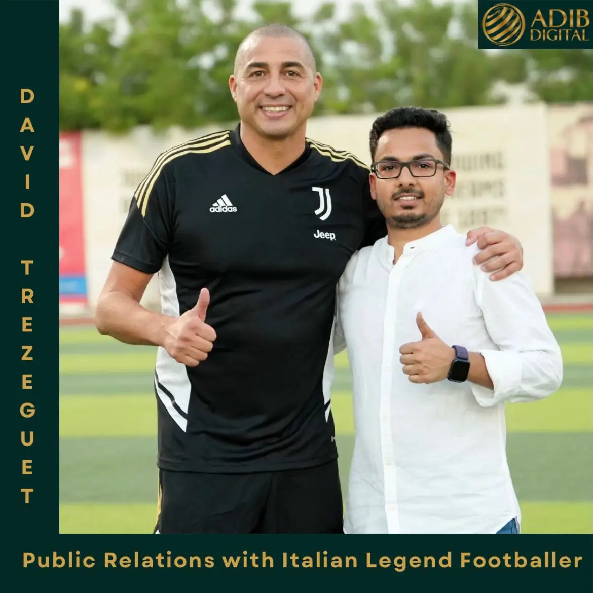 PR with Footballer